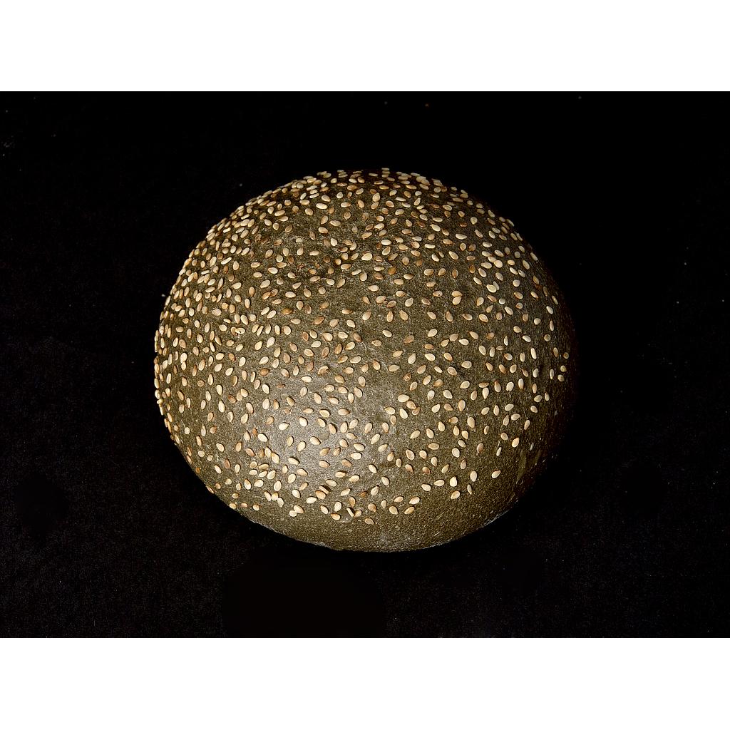 PA BURGER NEGRA 100g 60u 10cm