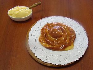 ENSAIMADA CREMA ARTESANA130g  24u