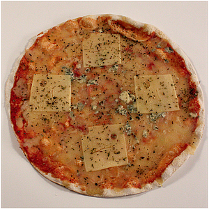 PIZZA 4 FORMATGES 33cm 5u