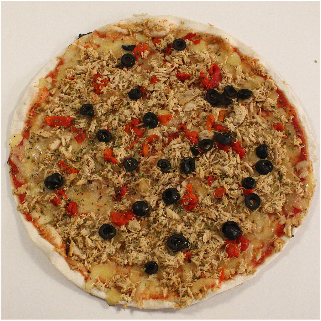 PIZZA TONYINA I PEBROT 33cm 5u