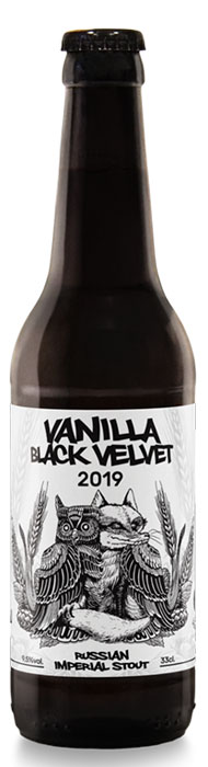 CERVESA GUINEU VANILLA BLACK VELVET 16x33cl