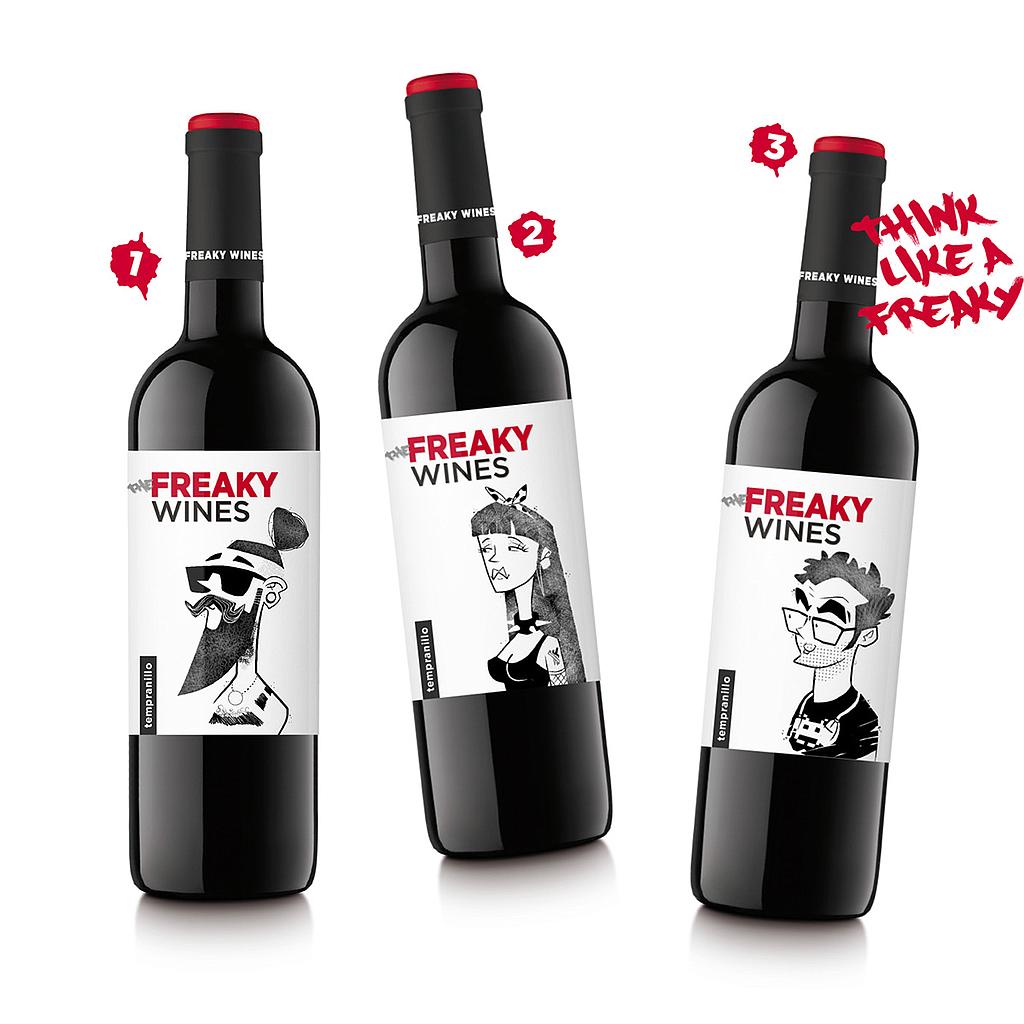 FREAKY WINES TEMPRANILLO 2023 (6) SG