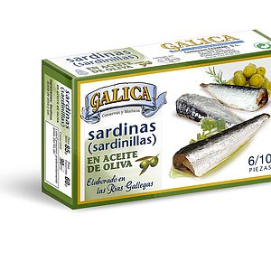 SARDINETES GALICA 6/10 (30) SG***