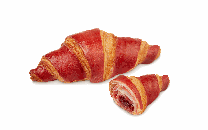 PFMT CROISSANT BICOLOR FRAMBUESA 36u