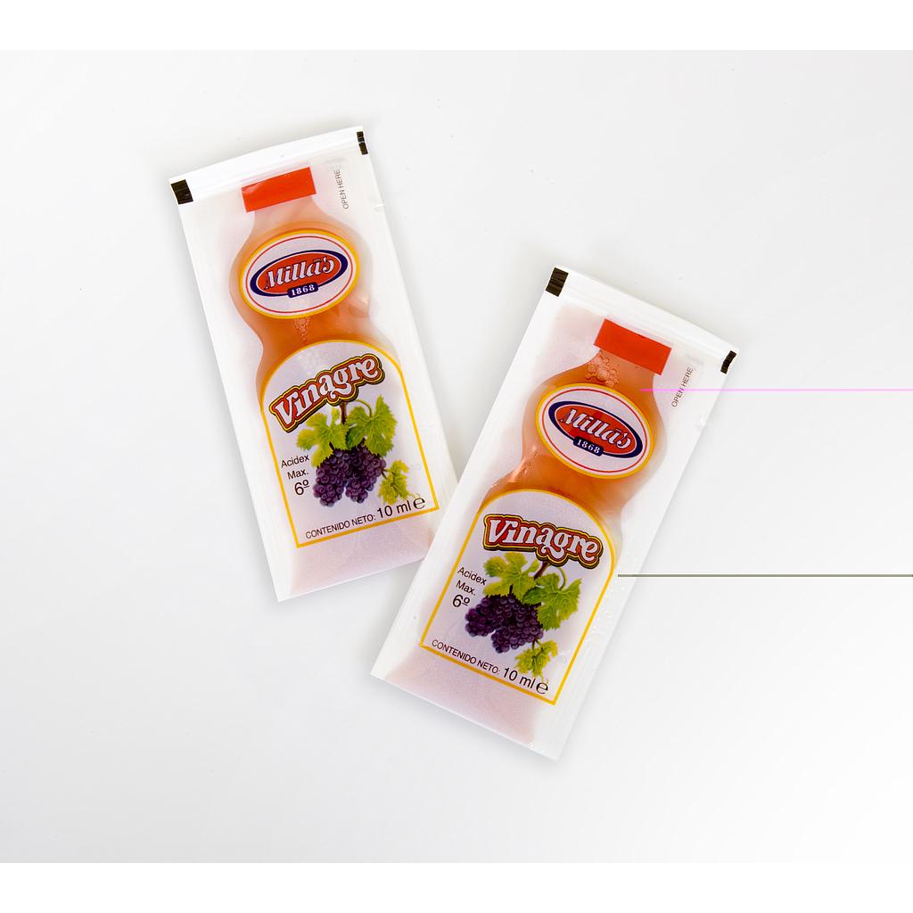 VINAGRE MILLAS 10ml 250u MONODOSI SG
