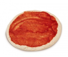 BASE PIZZA FINA amb tomàquet 8u 27cm 