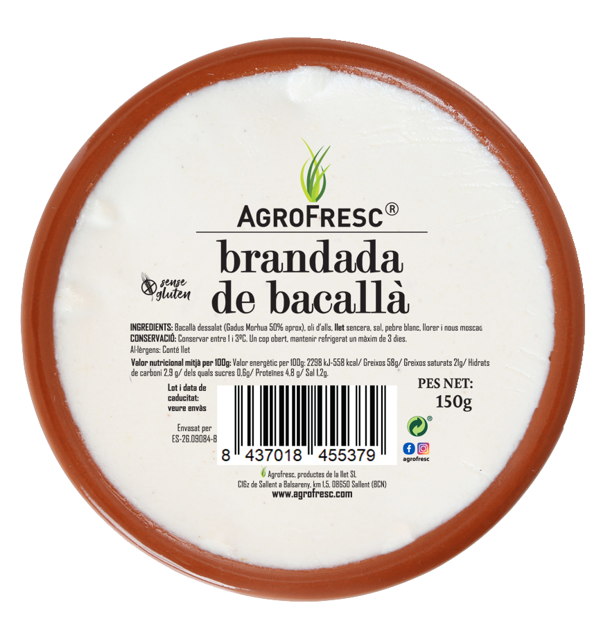 BRANDADA BACALLA TARRINA 150g (4) __