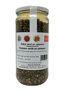 PEBRE VERD Flascó (450g. esc.) SG VG (6)