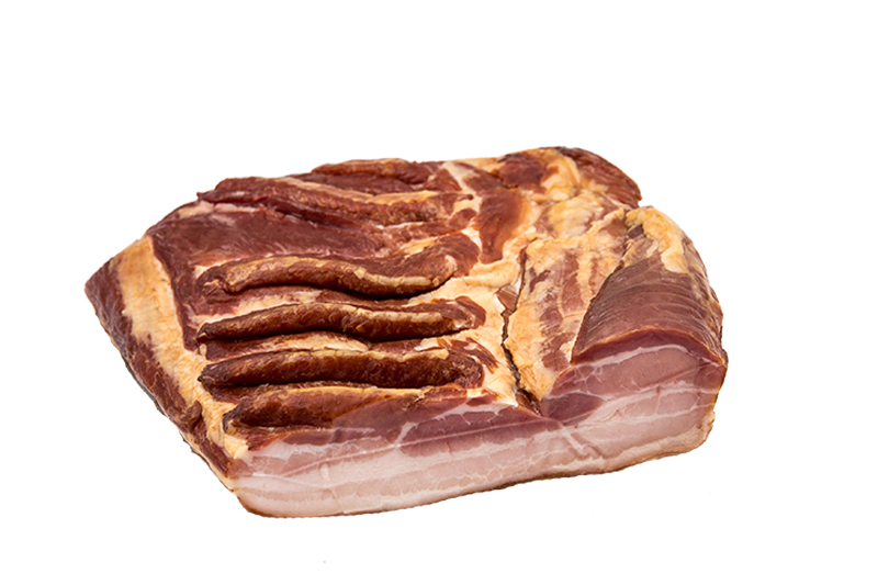 BACON CURAT FUMAT s/t 1/2 peça (1,8Kg aprox)__ (6)