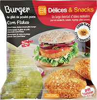 BURGER POLLASTRE CORNFLAKES 100g 5x1kg Halal