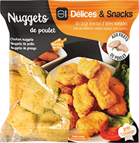 NUGGETS POLLASTRE 100% 5x1kg Halal