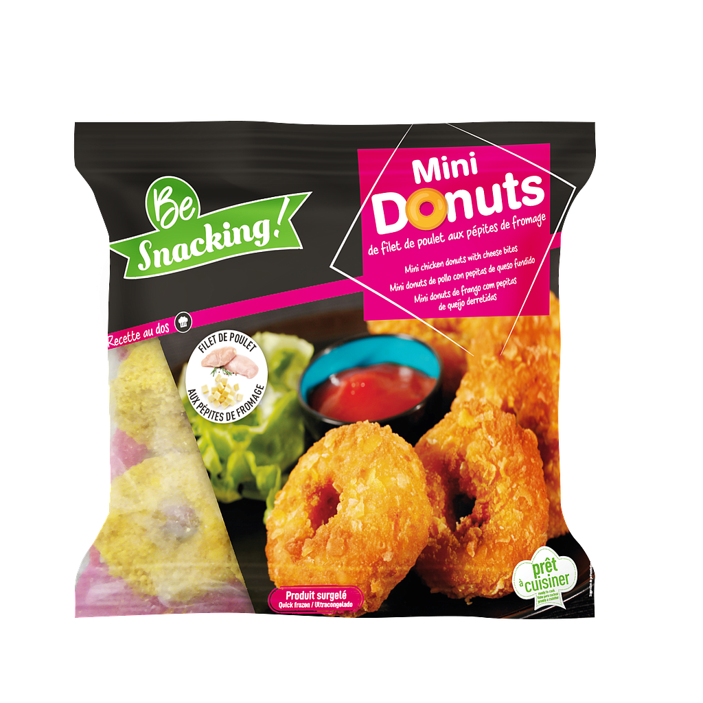 MINI DONUTS POLLASTRE I VIRUTES FORM. 7x800g