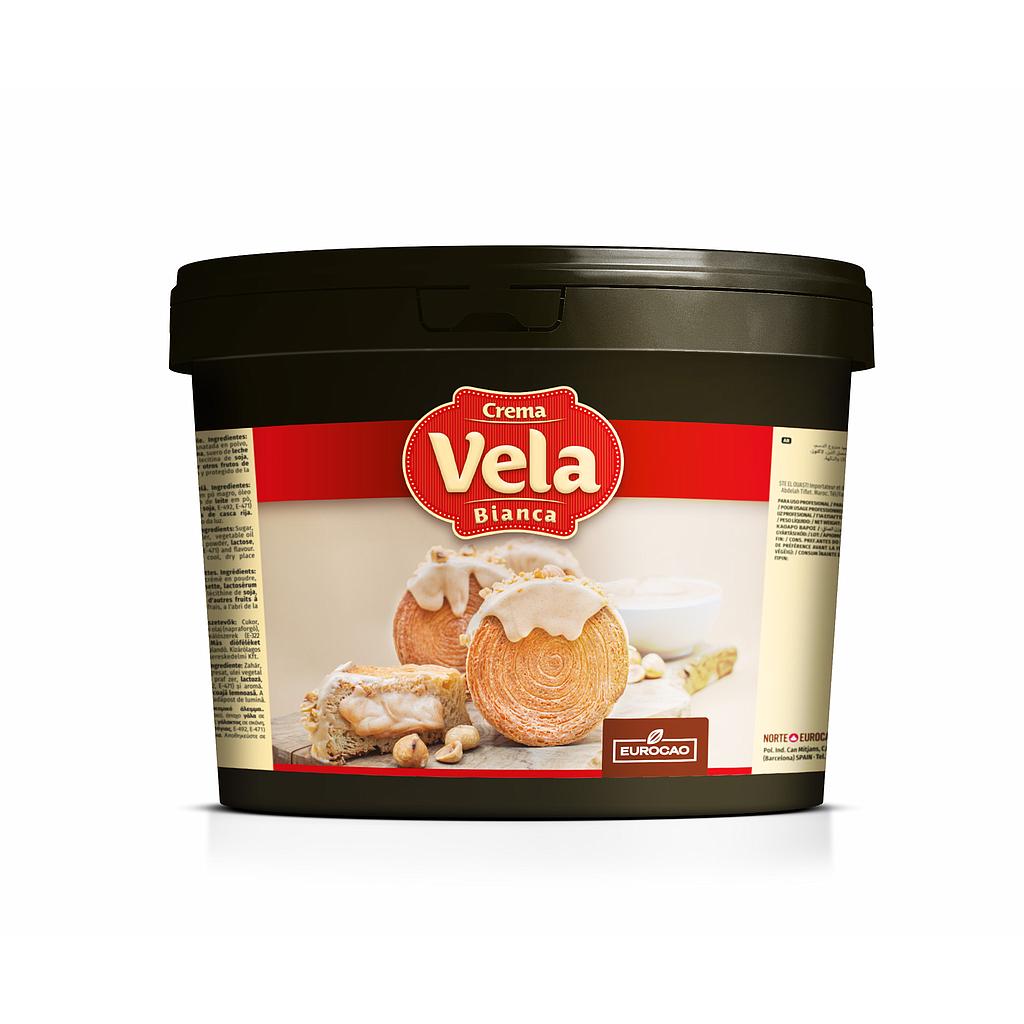 CREMA NOCCIOLA BIANCA VELA 6Kg