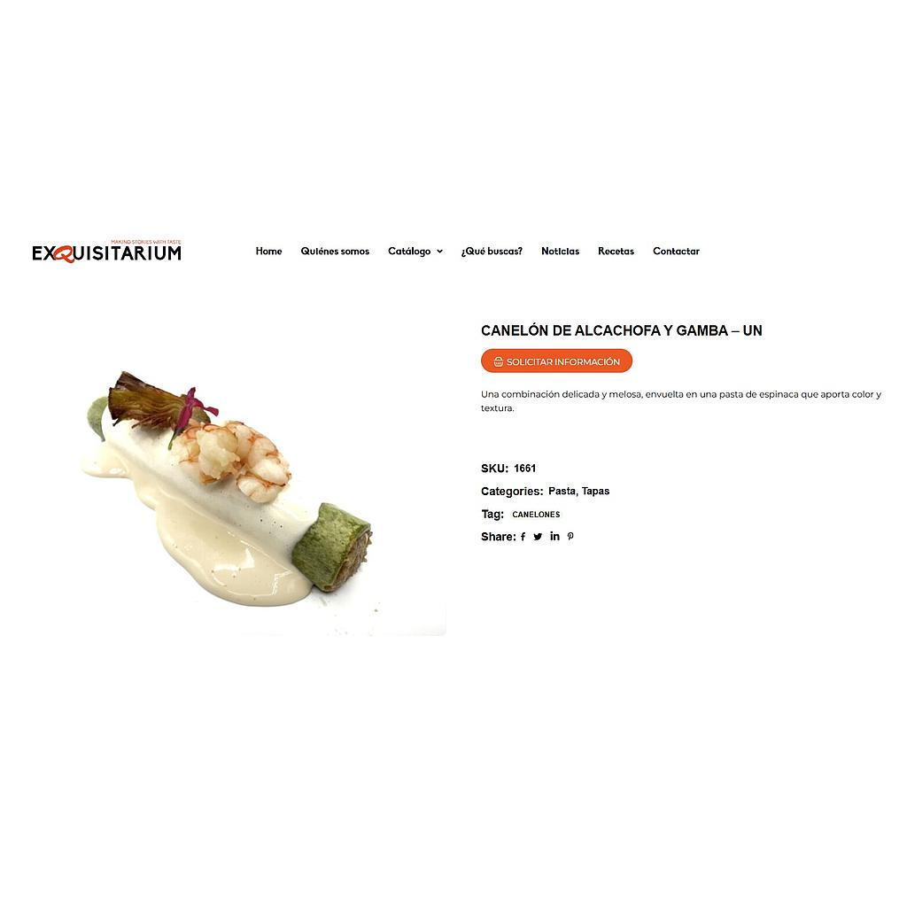 CANELO XL CARXOFA I GAMBES 130g 3x8u__