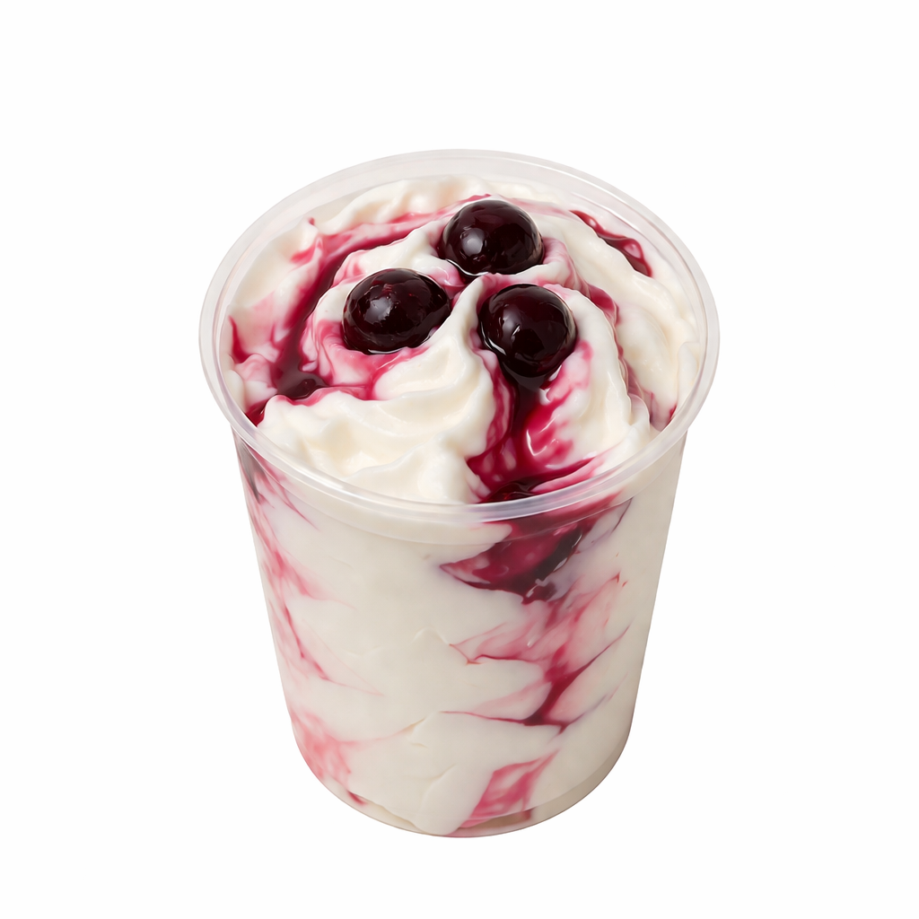 BI.FOODS.VASO FIORDILATTE AMARENA 16u